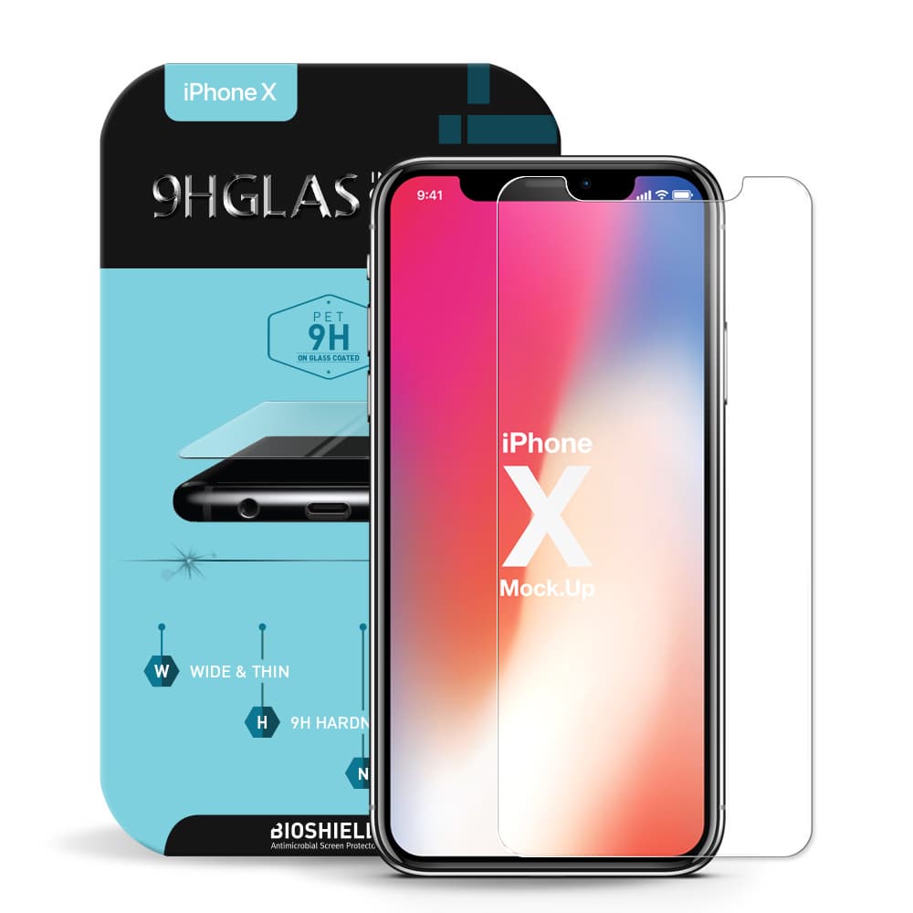 Infrangible 9H Glas Shield Air screen protector for iPhone X